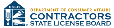CSLB — Contractors State License Board