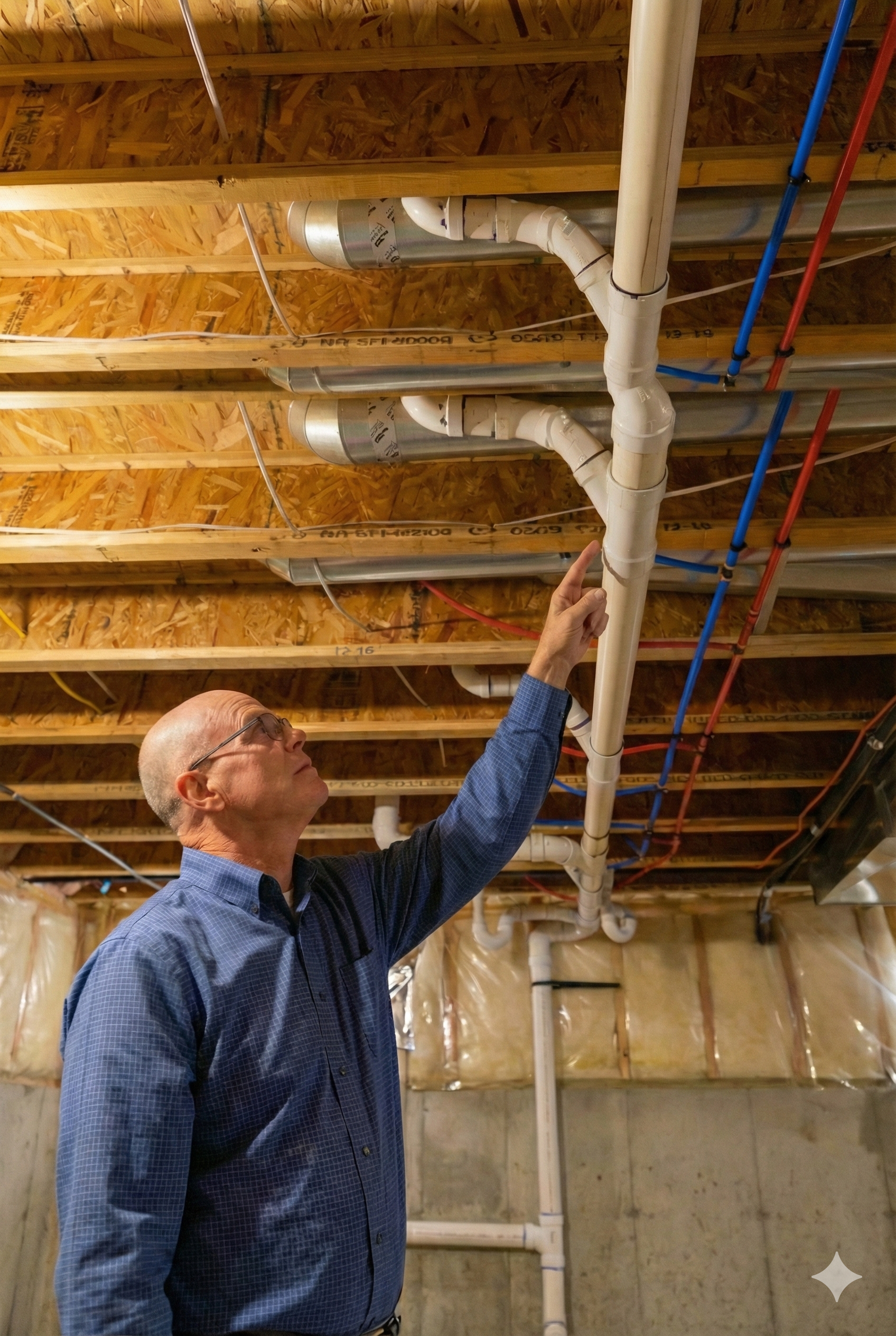 Plumbing pipes and water supply lines